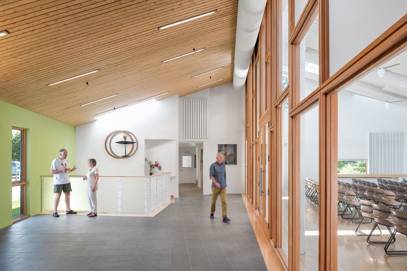 Champlain Valley Unitarian Universalist Society Meeting House - Vermont Architects