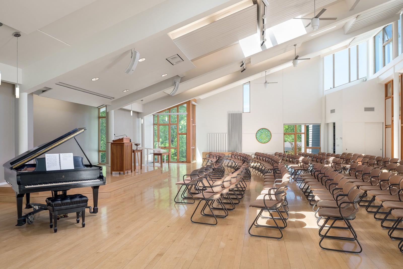 Champlain Valley Unitarian Universalist Society Meeting House - Vermont Architects