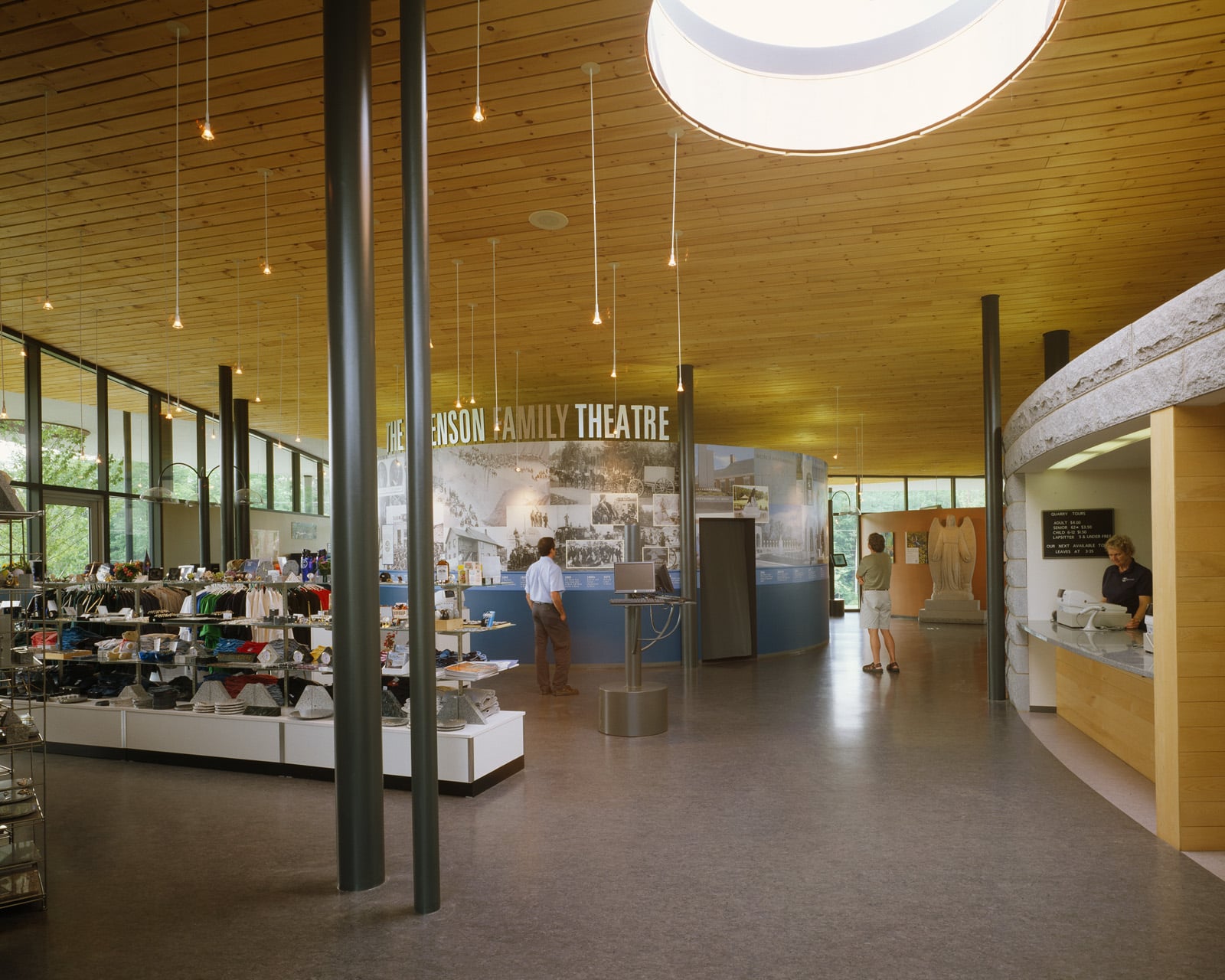 Rock of Ages Visitor Center - Vermont Architects
