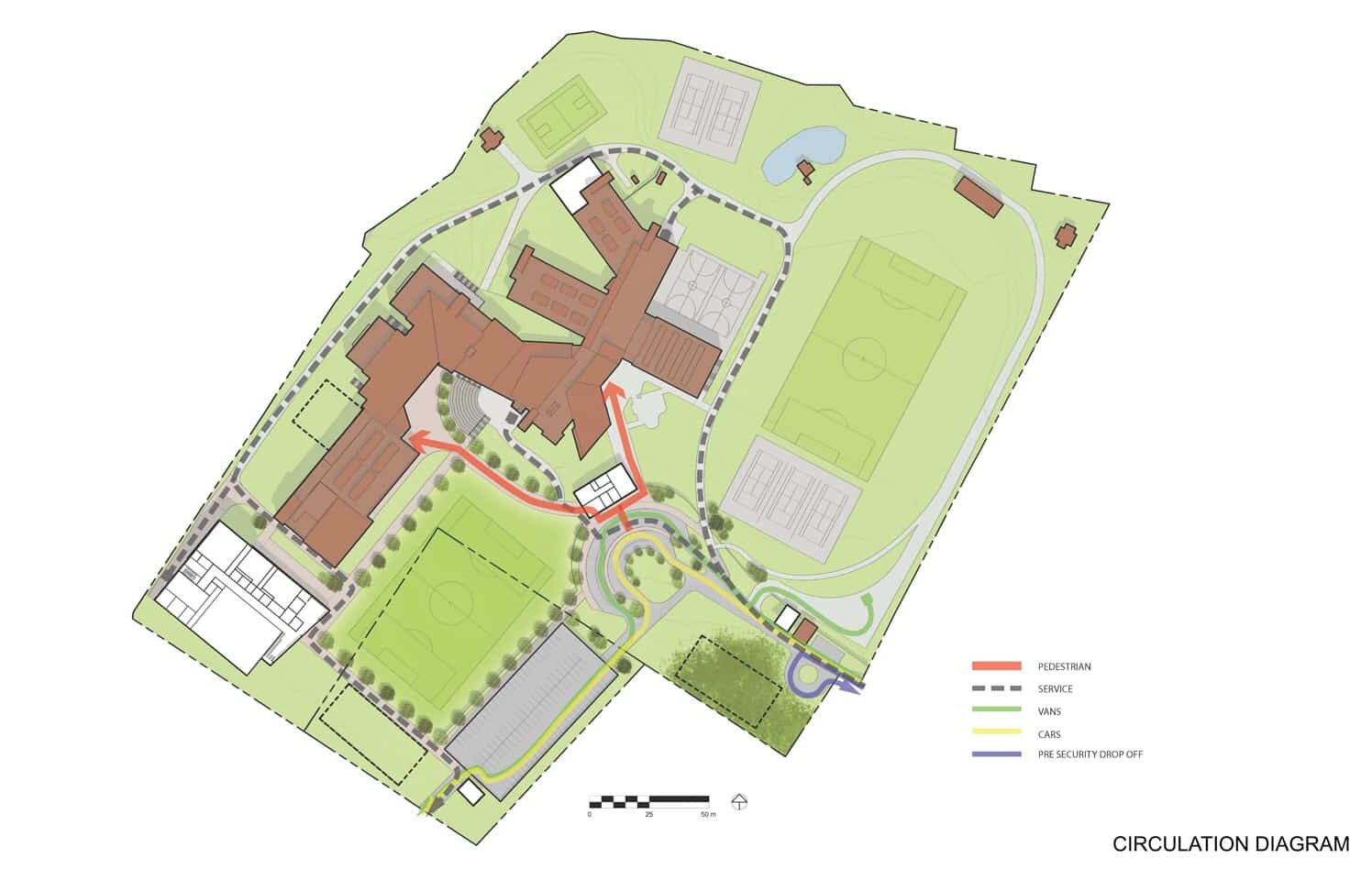 Anglo American School of Sofia Master Plan - Vermont Architects