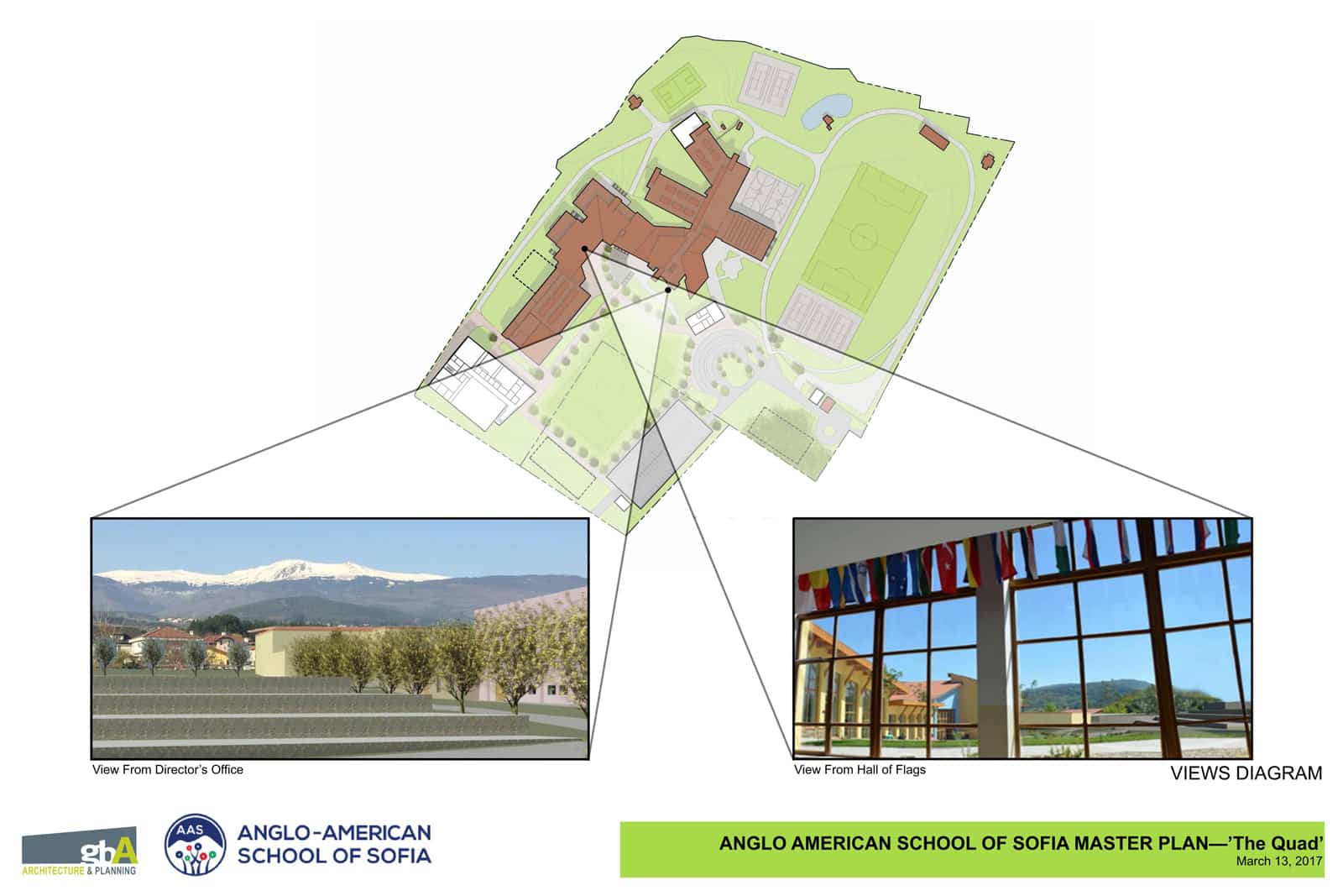 Anglo American School of Sofia Master Plan - Vermont Architects