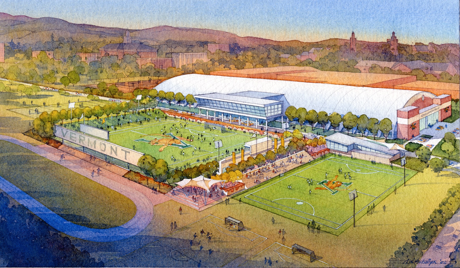University of Vermont Athletics Master Plan - Vermont Architects